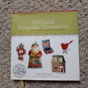 Hallmark Keepsake Ornaments Coffee Table Book.